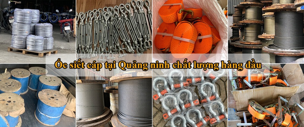 Ốc siết cáp tại Quảng ninh chất lượng hàng đầu